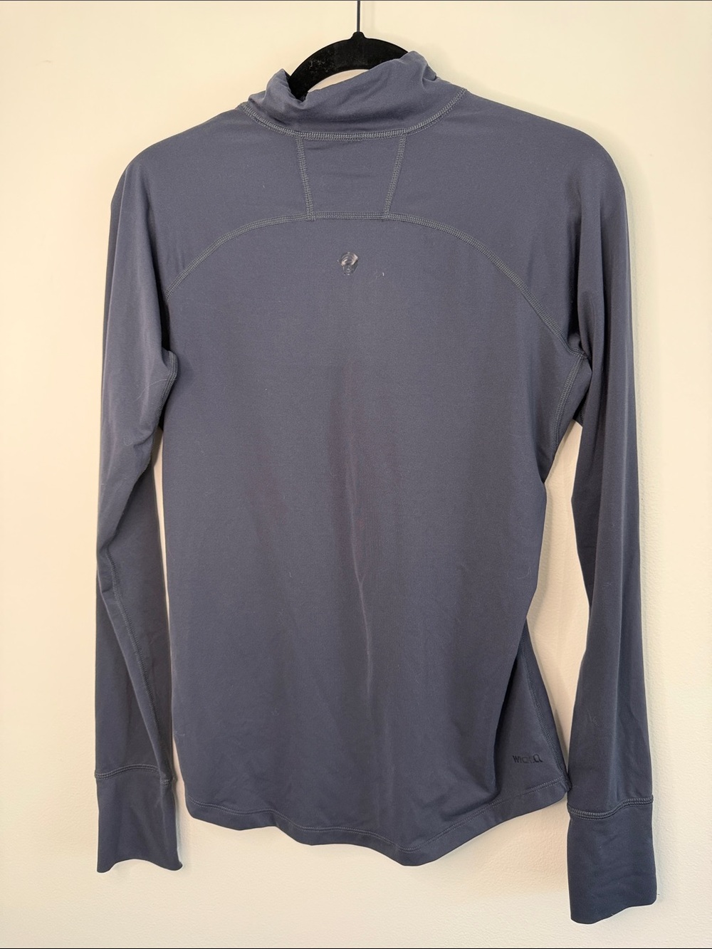 Mountain Hardwear Women's Long-Sleeve Half-Zip Top Dark Slate Blue Small - Picture 9 of 10